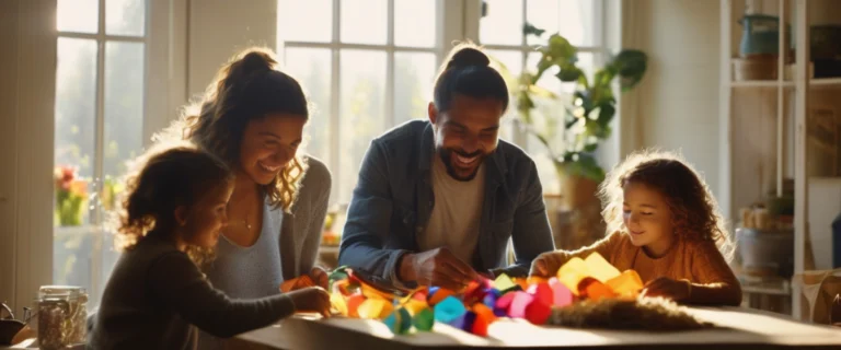 Bricolage pas à pas : Comment réaliser des projets créatifs en famille facilement