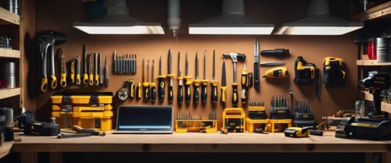 Équipement de bricolage : les outils indispensables pour débuter efficacement